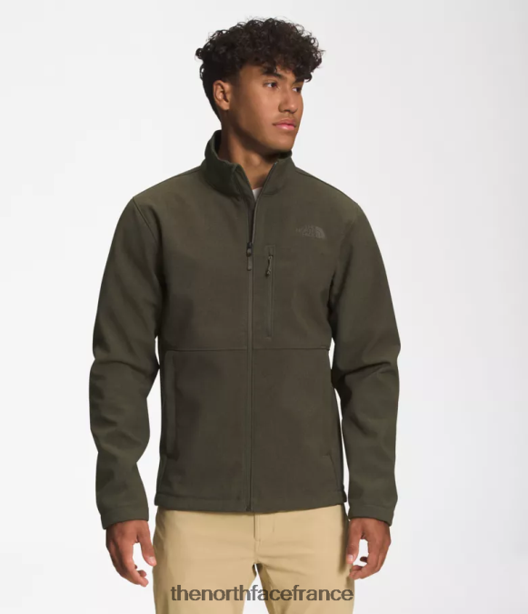 vêtements The North Face Hommes veste bionique apex nouveau vert taupe chiné foncé ZPZRD772