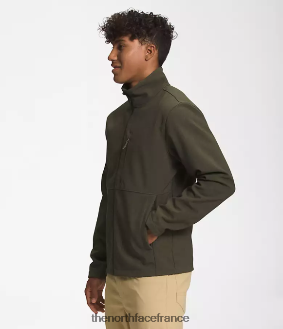 vêtements The North Face Hommes veste bionique apex nouveau vert taupe chiné foncé ZPZRD772