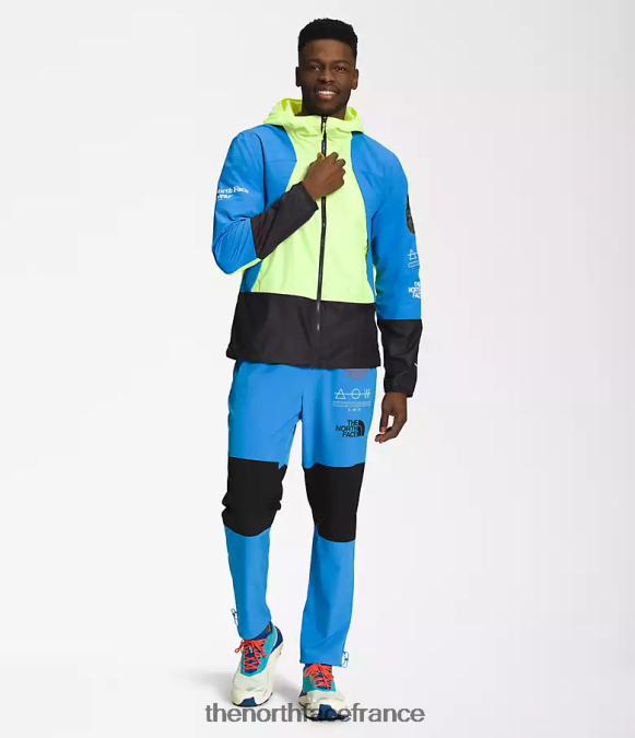 vêtements The North Face Hommes veste coupe-vent trailwear led jaune/bleu super sonic/noir tnf ZPZRD346