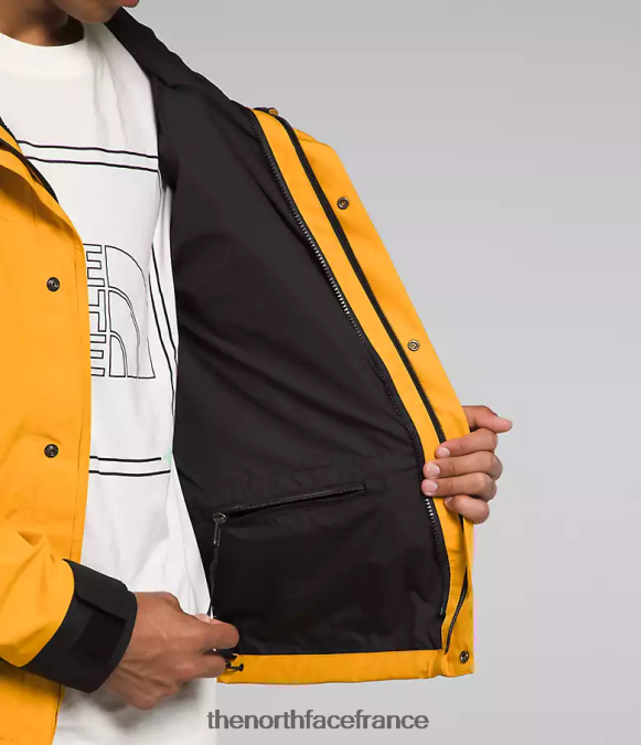 vêtements The North Face Hommes veste de montagne gtx sommet or/tnf noir ZPZRD544