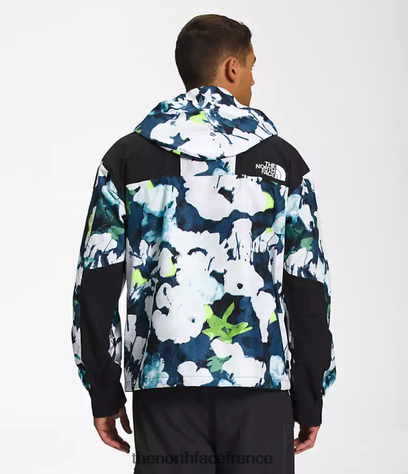 vêtements The North Face Hommes veste de montagne rétro 86 imprimé floral abstrait marine smmt ZPZRD1293