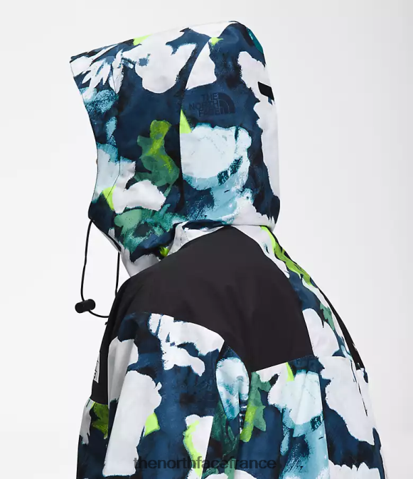vêtements The North Face Hommes veste de montagne rétro 86 imprimé floral abstrait marine smmt ZPZRD1293