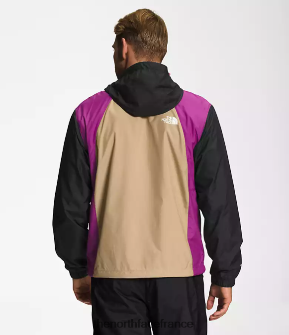 vêtements The North Face Hommes veste hydrénaline 2000 pierre kaki/fleur de cactus violet/noir tnf ZPZRD100