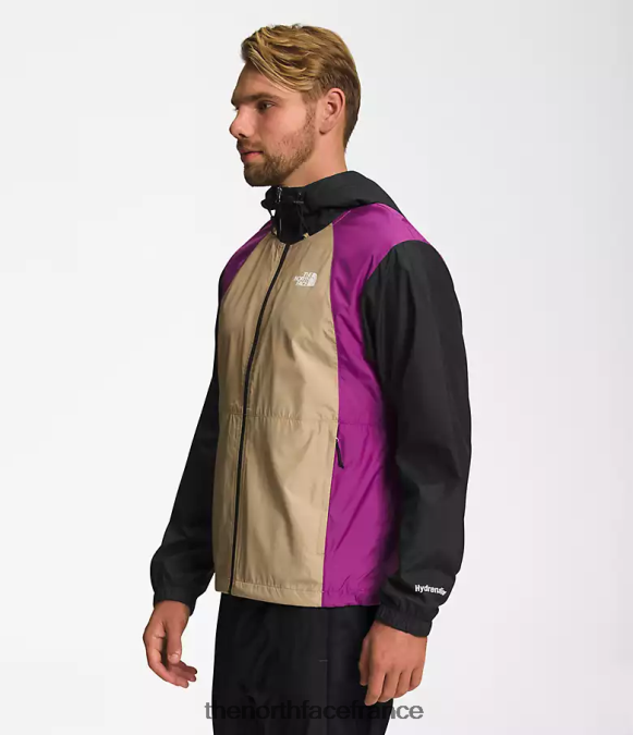 vêtements The North Face Hommes veste hydrénaline 2000 pierre kaki/fleur de cactus violet/noir tnf ZPZRD100