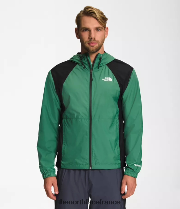 vêtements The North Face Hommes veste hydrénaline 2000 vert herbe foncé/noir tnf ZPZRD102