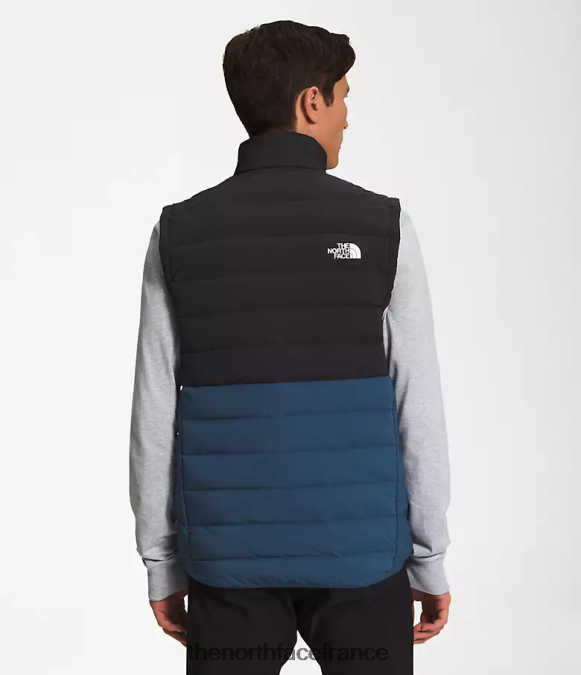 vêtements The North Face Hommes belleview gilet extensible tnf noir/bleu ombre ZPZRD1033