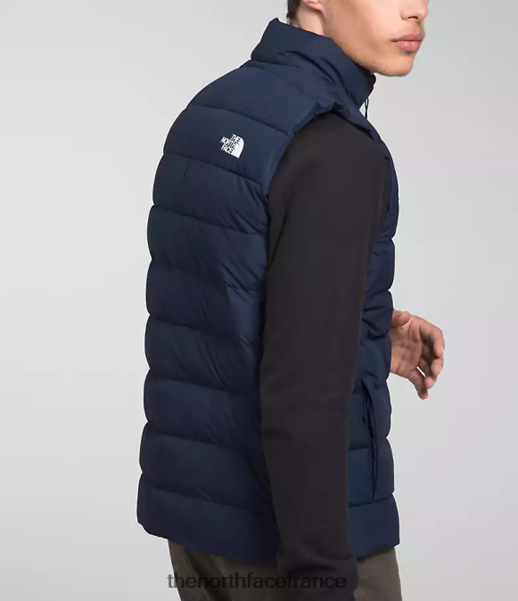 vêtements The North Face Hommes gilet aconcagua 3 marine du sommet ZPZRD994