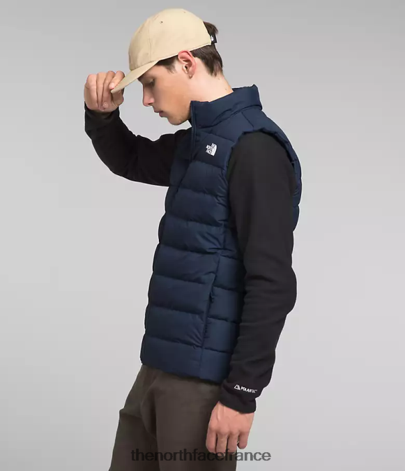 vêtements The North Face Hommes gilet aconcagua 3 marine du sommet ZPZRD994