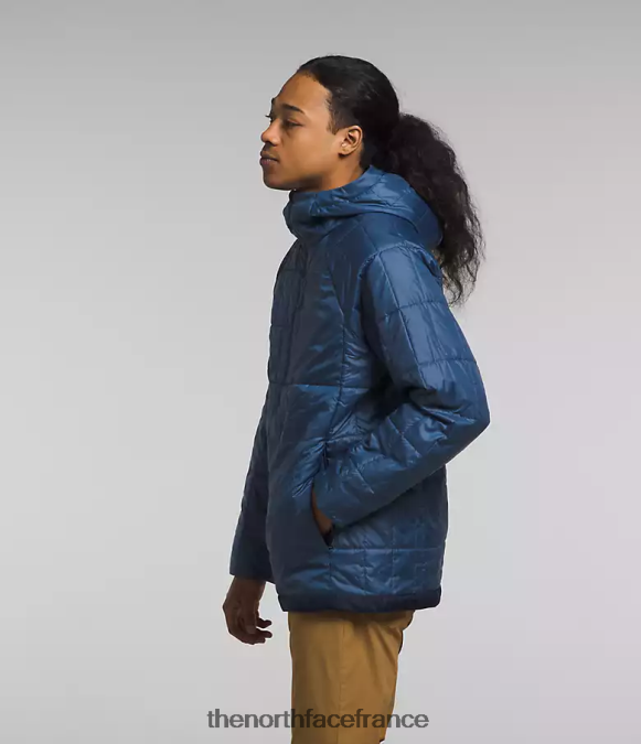 vêtements The North Face Hommes Cirloft - pull zippé bleu ombragé/marine sommet ZPZRD769