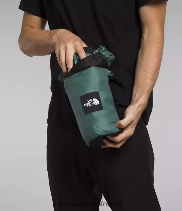 vêtements The North Face Hommes Cirloft - pull zippé sauge foncée/noir tnf ZPZRD767