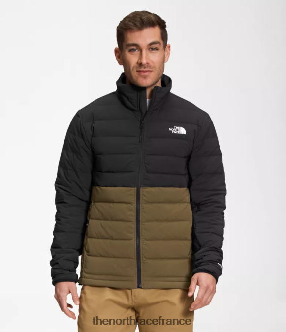 vêtements The North Face Hommes doudoune extensible belleview tnf noir/olive militaire ZPZRD648