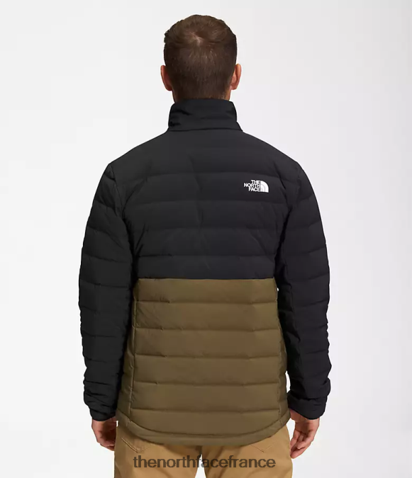 vêtements The North Face Hommes doudoune extensible belleview tnf noir/olive militaire ZPZRD648
