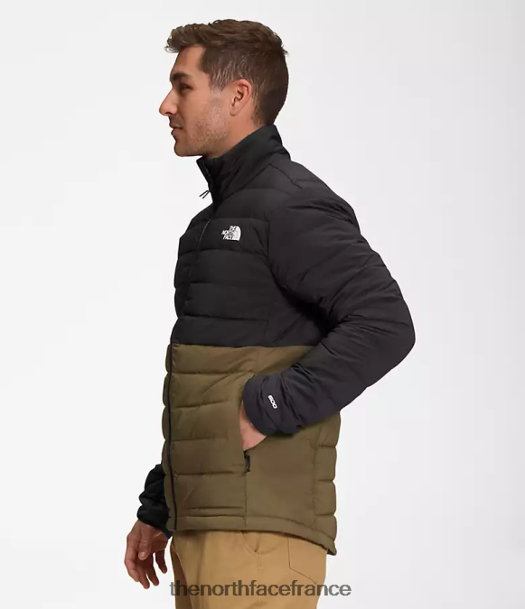 vêtements The North Face Hommes doudoune extensible belleview tnf noir/olive militaire ZPZRD648