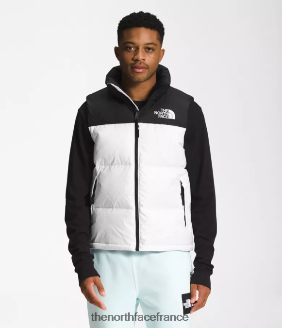 vêtements The North Face Hommes gilet nuptse rétro 1996 tnf blanc/tnf noir ZPZRD290