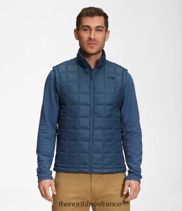 vêtements The North Face Hommes gilet thermoball eco 2.0 bleu ombragé ZPZRD1156