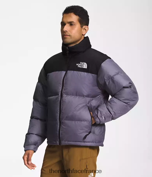 vêtements The North Face Hommes veste nuptse rétro 1996 ardoise lunaire/noir tnf ZPZRD474