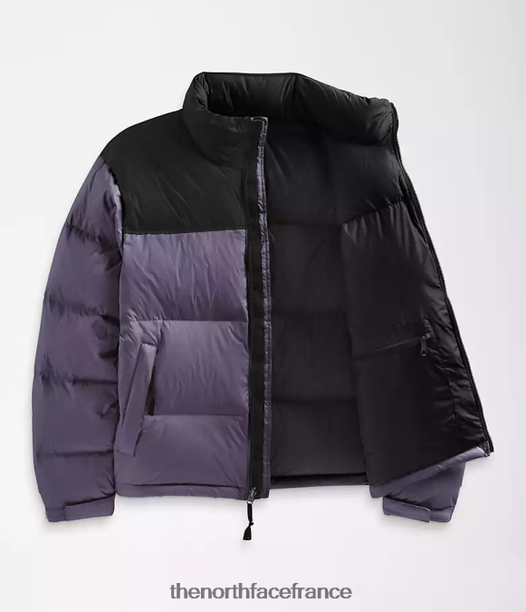 vêtements The North Face Hommes veste nuptse rétro 1996 ardoise lunaire/noir tnf ZPZRD474