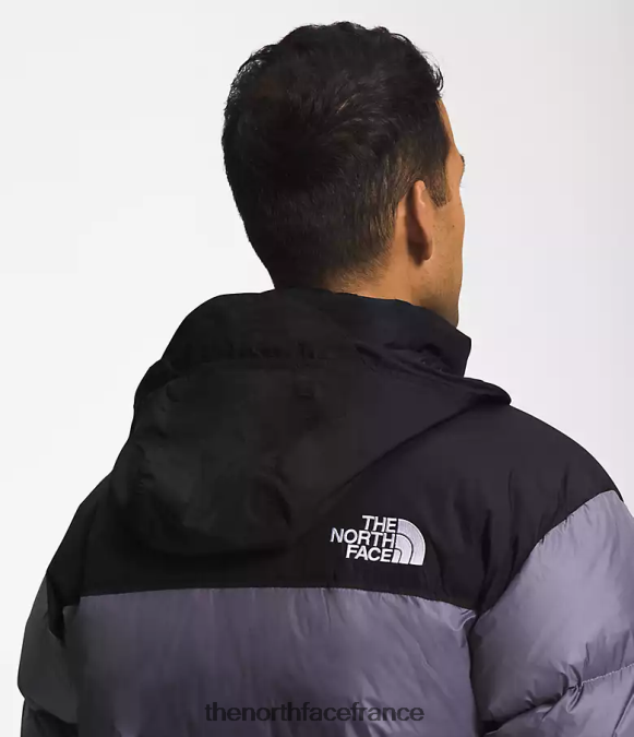vêtements The North Face Hommes veste nuptse rétro 1996 ardoise lunaire/noir tnf ZPZRD474
