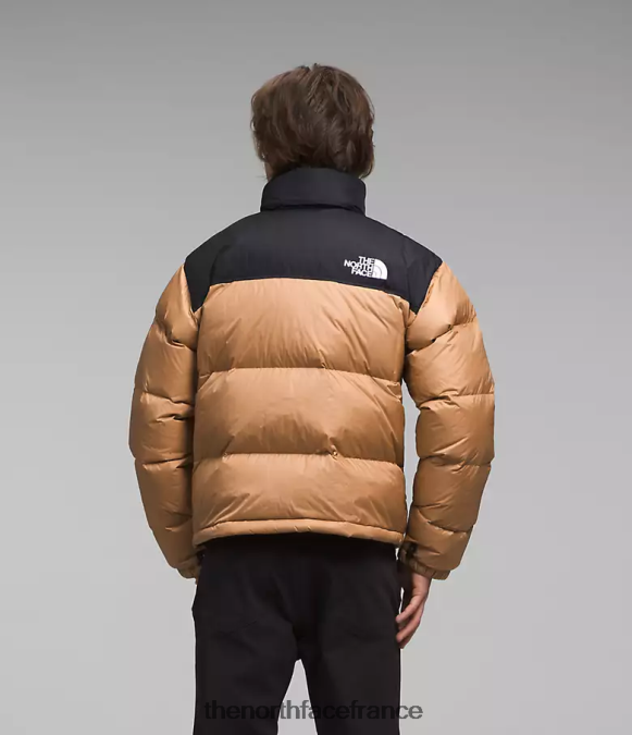 vêtements The North Face Hommes veste nuptse rétro 1996 beurre d'amande/tnf noir ZPZRD471