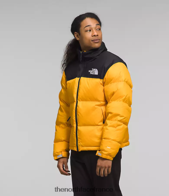 vêtements The North Face Hommes veste nuptse rétro 1996 sommet or/tnf noir ZPZRD472