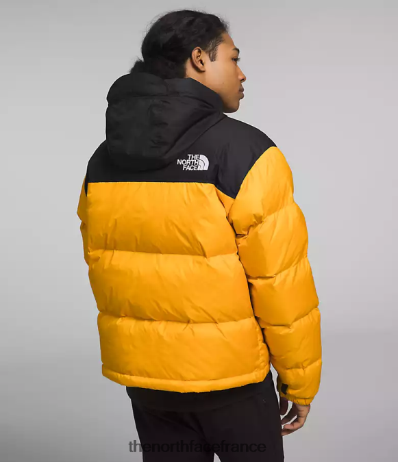 vêtements The North Face Hommes veste nuptse rétro 1996 sommet or/tnf noir ZPZRD472