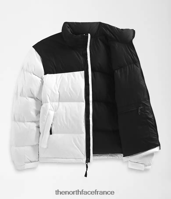 vêtements The North Face Hommes veste nuptse rétro 1996 tnf blanc/tnf noir ZPZRD469