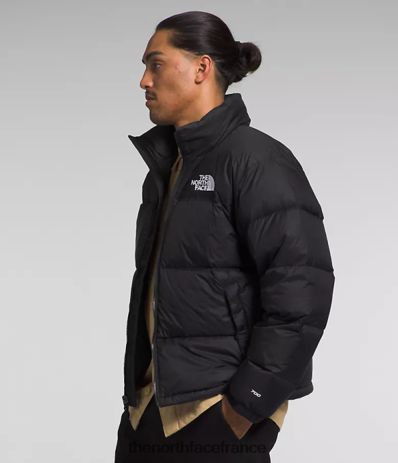 vêtements The North Face Hommes veste nuptse rétro 1996 tnf recyclé noir ZPZRD468
