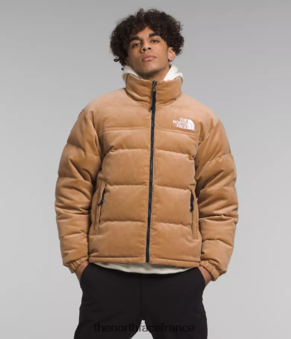 vêtements The North Face Hommes veste nuptse réversible 92 beurre d'amande/tnf noir ZPZRD1203