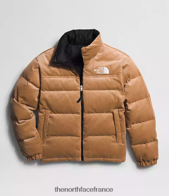 vêtements The North Face Hommes veste nuptse réversible 92 beurre d'amande/tnf noir ZPZRD1203