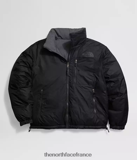 vêtements The North Face Hommes veste nuptse réversible 92 jean noir tnf ZPZRD1204