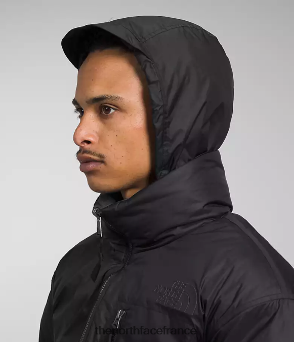 vêtements The North Face Hommes veste nuptse réversible 92 jean noir tnf ZPZRD1204