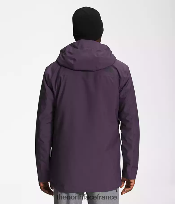 vêtements The North Face Hommes veste contre la maladie violet aubergine foncé ZPZRD115