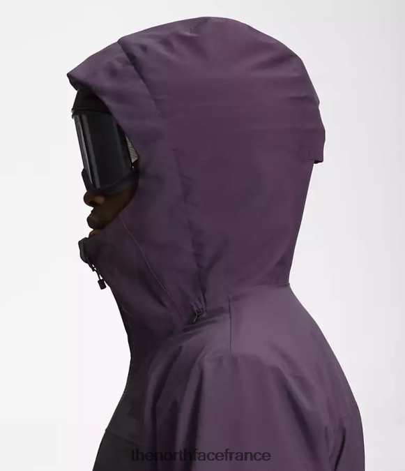 vêtements The North Face Hommes veste contre la maladie violet aubergine foncé ZPZRD115