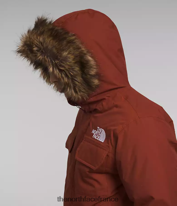 vêtements The North Face Hommes bombardier mcmurdo brun cognac ZPZRD1254