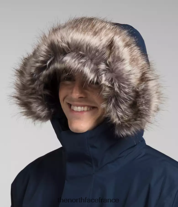 vêtements The North Face Hommes parka arctique gtx marine du sommet ZPZRD1069