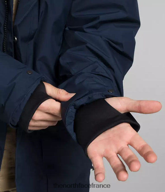 vêtements The North Face Hommes parka arctique gtx marine du sommet ZPZRD1069