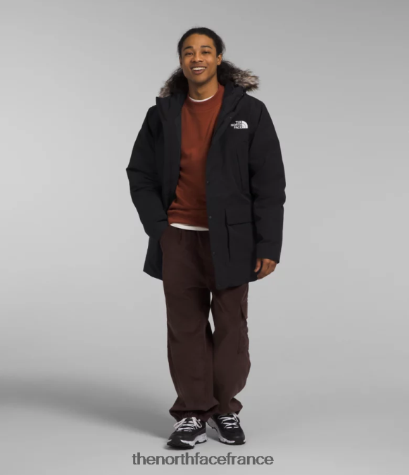 vêtements The North Face Hommes parka arctique premium tnf noir ZPZRD94