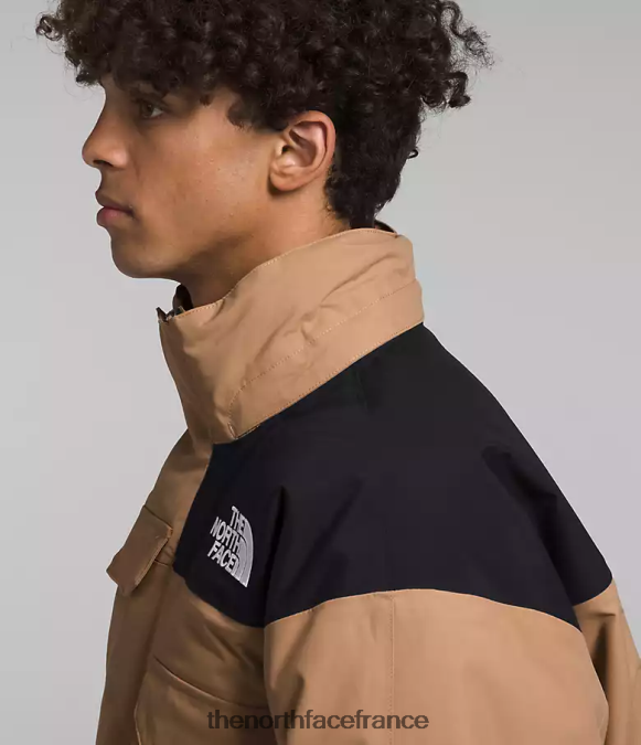 vêtements The North Face Hommes parka isolé Coldworks beurre d'amande/tnf noir ZPZRD1242