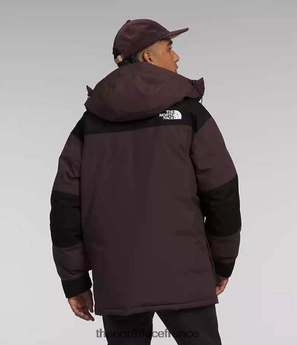 vêtements The North Face Hommes parka isolé Coldworks brun charbon/noir tnf ZPZRD1244