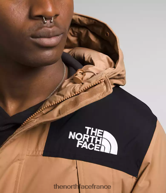 vêtements The North Face Hommes parka mcmurdo beurre d'amande/tnf noir ZPZRD4