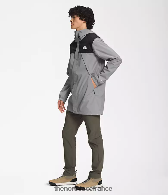 vêtements The North Face Hommes parka antora noir/gris mélangé ZPZRD539