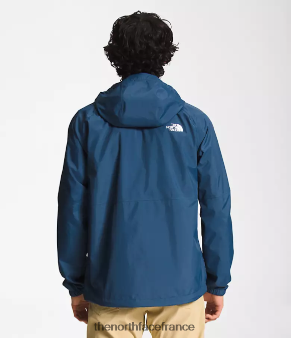 vêtements The North Face Hommes sweat à capuche de pluie antora bleu ombragé ZPZRD1195