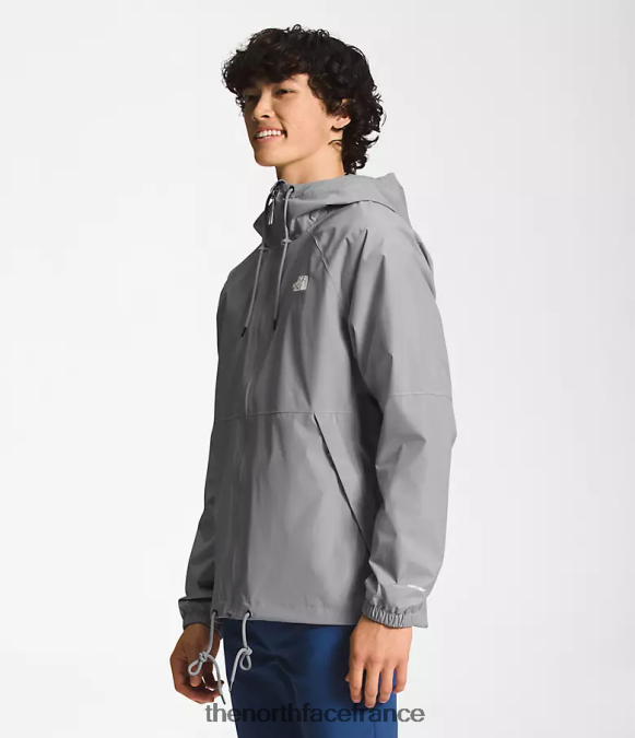 vêtements The North Face Hommes sweat à capuche de pluie antora mélanger le gris ZPZRD1194