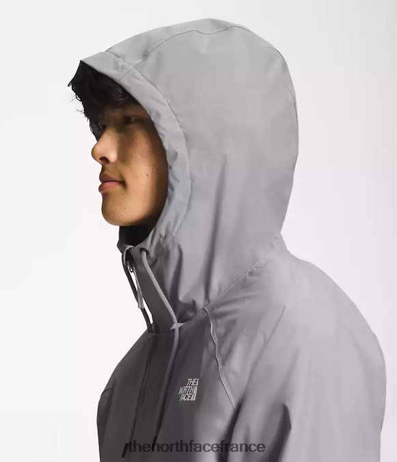 vêtements The North Face Hommes sweat à capuche de pluie antora mélanger le gris ZPZRD1194