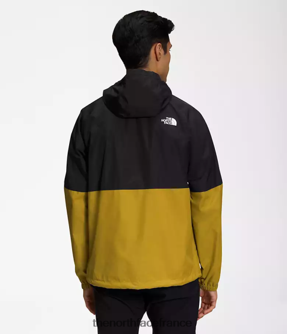 vêtements The North Face Hommes sweat à capuche de pluie antora tnf noir/or minéral ZPZRD1196