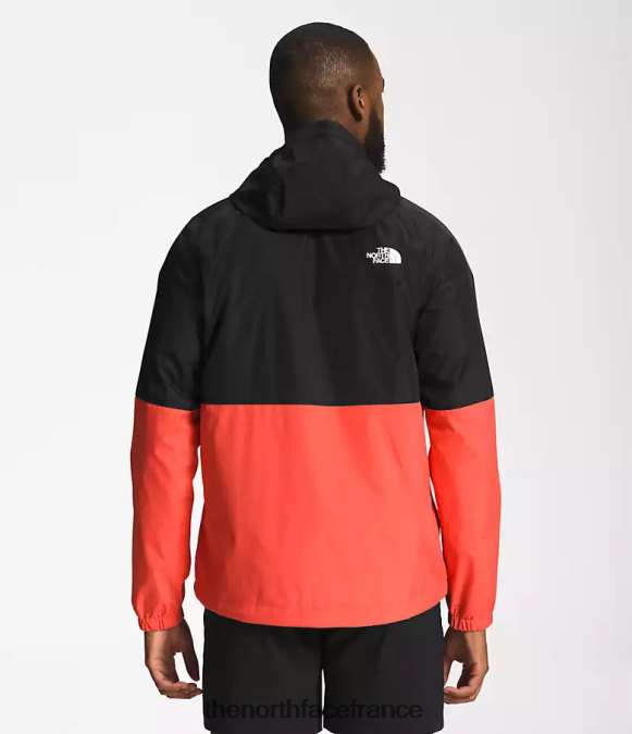 vêtements The North Face Hommes sweat à capuche de pluie antora tnf noir/orange rétro ZPZRD1200