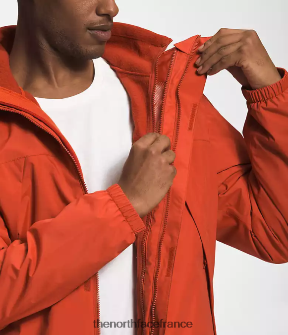 vêtements The North Face Hommes triclimate d'Antora bronze rouillé ZPZRD1001