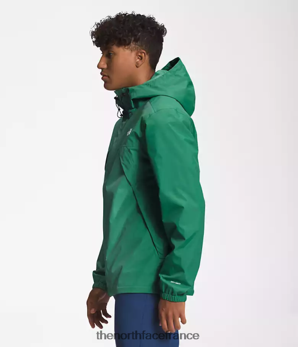 vêtements The North Face Hommes veste Antora vert herbe profonde ZPZRD286