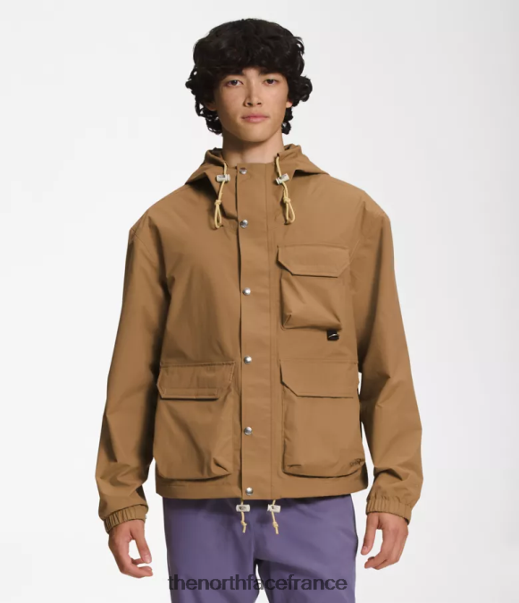 vêtements The North Face Hommes veste de pluie utilitaire m66 marron utilitaire ZPZRD297