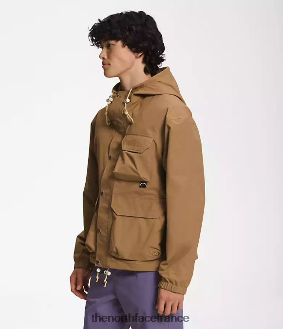 vêtements The North Face Hommes veste de pluie utilitaire m66 marron utilitaire ZPZRD297
